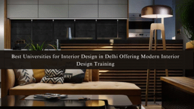 Modern interior design training