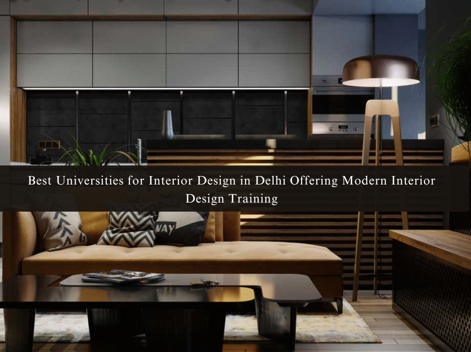 Modern interior design training