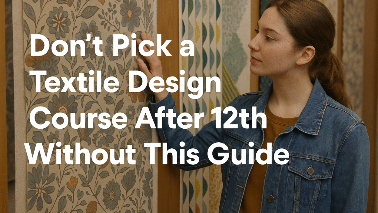 textile design courses