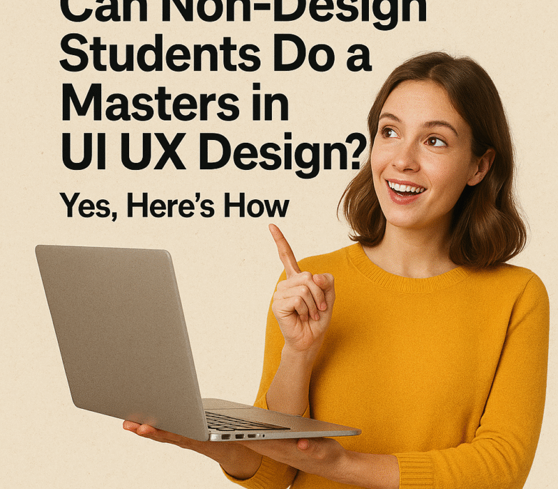 Master's in UI UX design
